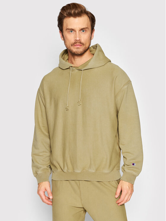 Champion Champion Μπλούζα Acid Wash Minimal 217240 Μπεζ Custom Fit