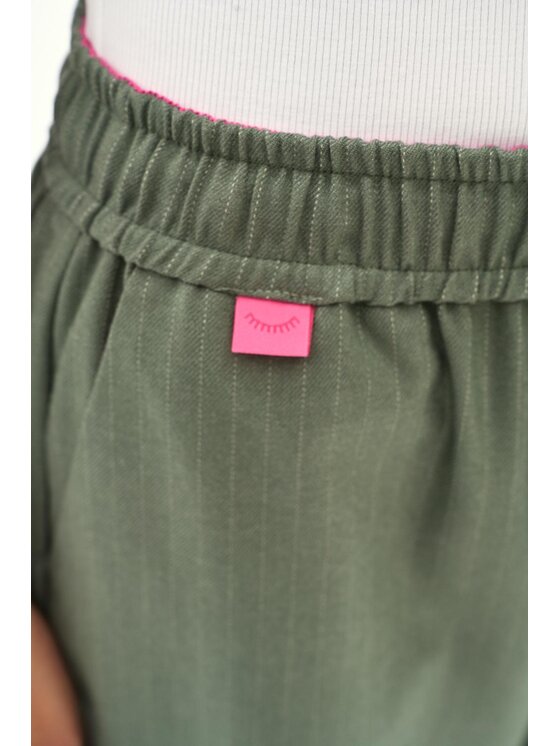 NAOKO NAOKO Spodnie garniturowe Fresh Chapter Zielony Regular Fit