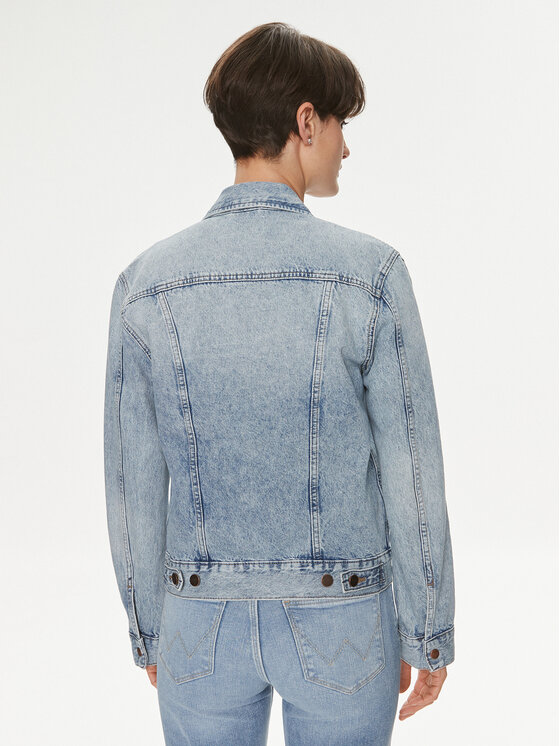 Wrangler Wrangler Jeansjacke Heritage 112350342 Blau Regular Fit