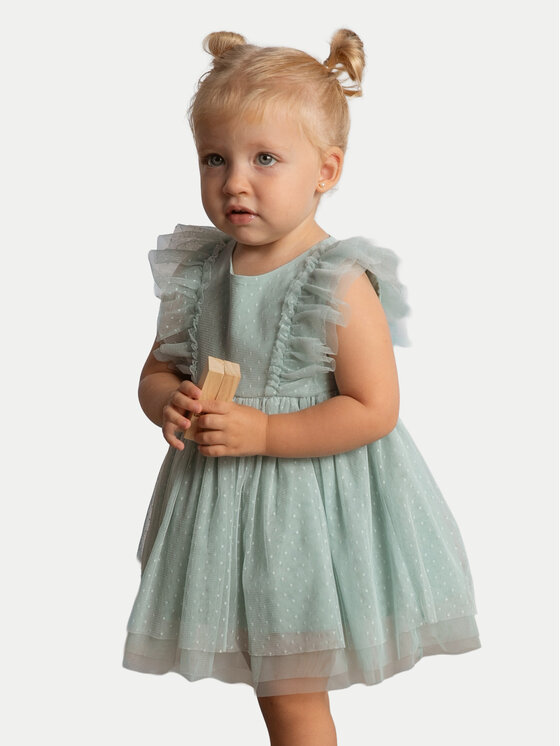 Mayoral Mayoral Elegantna obleka 1905 Zelena