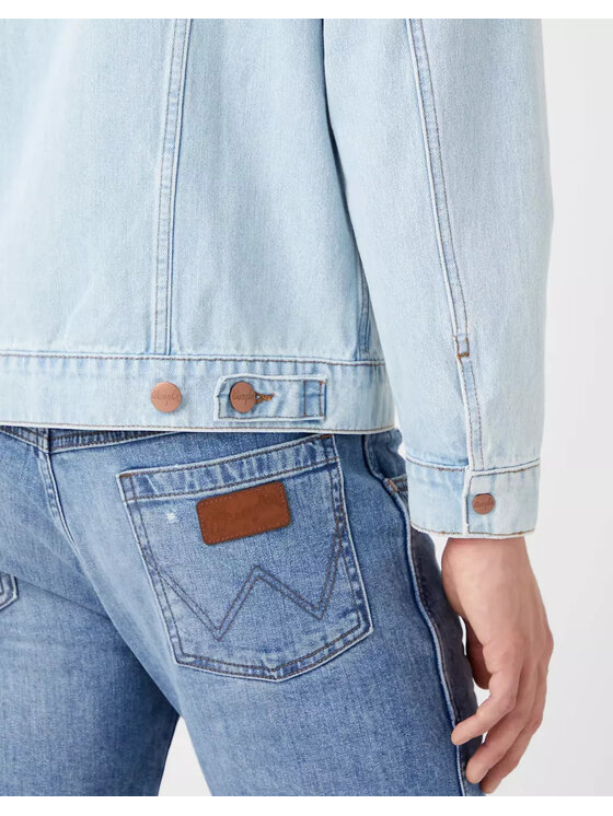 Wrangler Wrangler Giacca di jeans ANTI FIT JACKET Blu Regular Fit