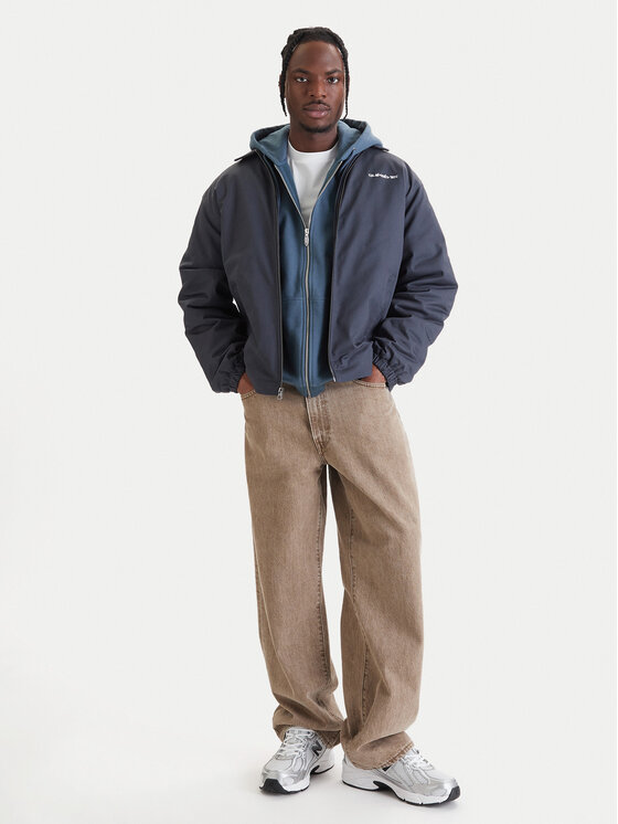 Quiksilver Quiksilver Prehodna jakna Union Lined EQYJK04176 Siva Regular Fit