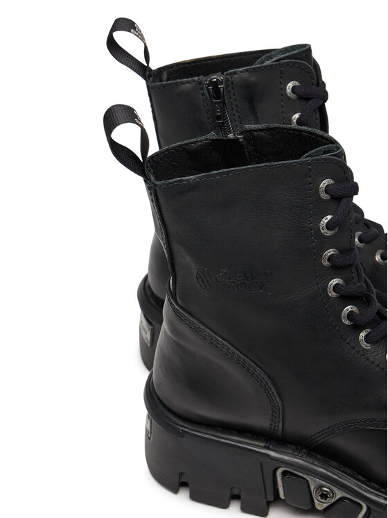 NEW ROCK NEW ROCK Bocanci M-NEWMILI083-S19 Negru