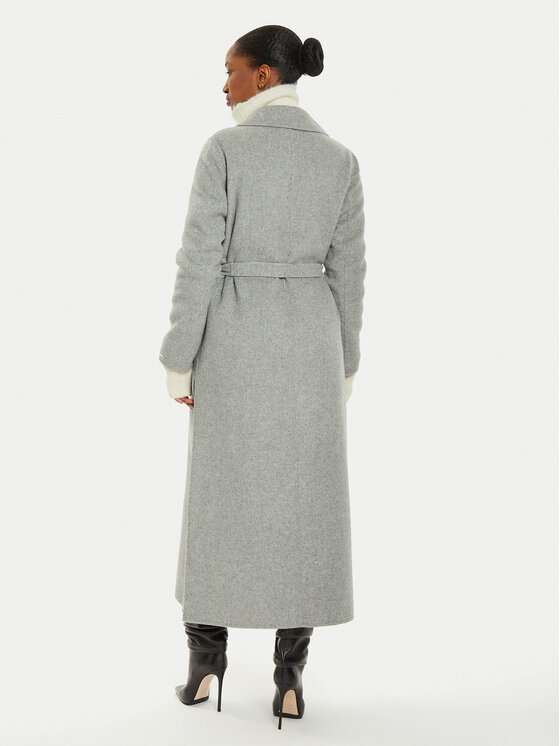 Marella Marella Gyapjú kabát Ardenza 2423016031 Szürke Regular Fit