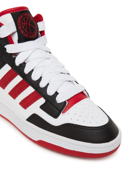 adidas adidas Μπασκετικά Παπούτσια Rapid Court Mid JR3160 Λευκό