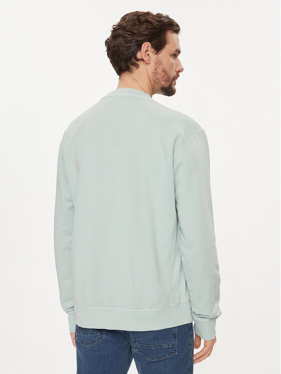 BOSS Boss Pulóver Wefade 50472271 Zöld Regular Fit