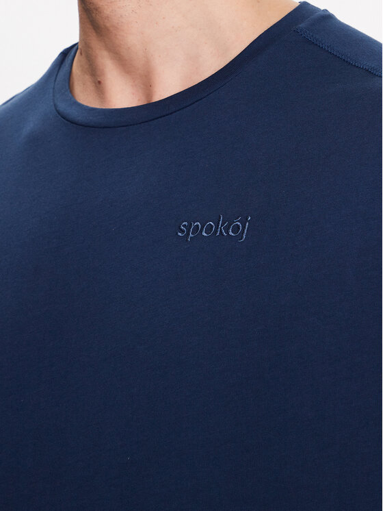Outhorn Outhorn T-Shirt TTSHM453 Dunkelblau Regular Fit