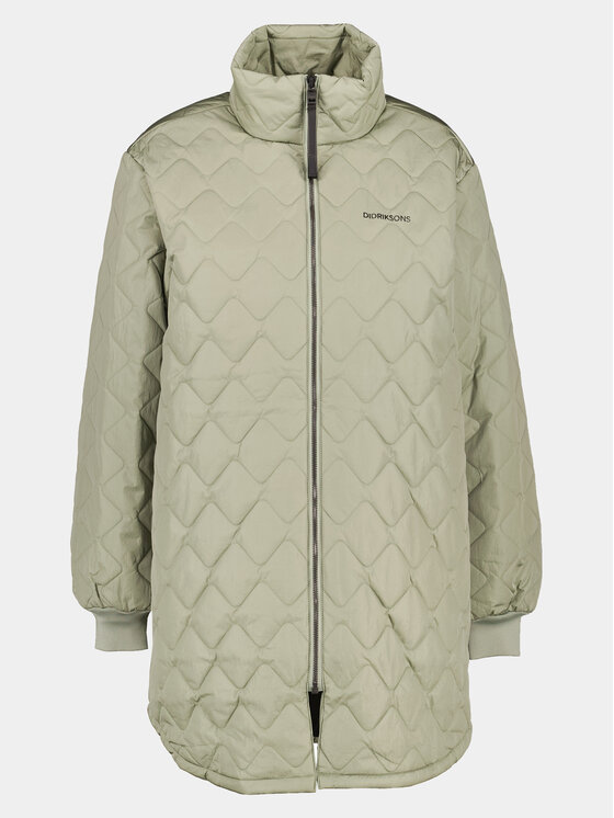 Didriksons Didriksons Zimní kabát Gabbi 505048 Zelená Regular Fit