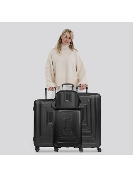 Redolz Redolz Komplet walizek 310434 Czarny