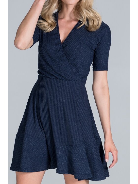 FIGL FIGL Φόρεμα M821 Σκούρο μπλε Regular Fit
