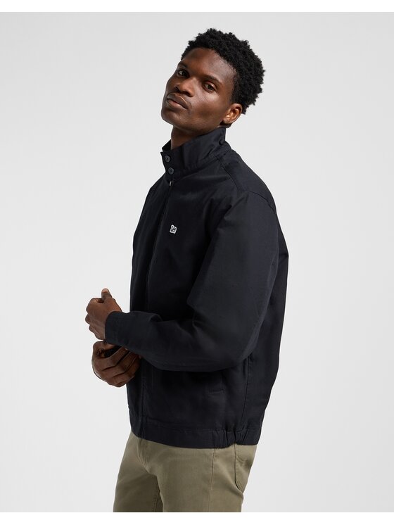 Lee Lee Kurtka przejściowa Harrington Jacket Unionall Black Czarny Regular Fit