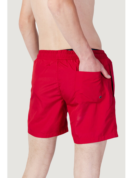 Trussardi Trussardi Costume da bagno LOGO LATERALE Rosso