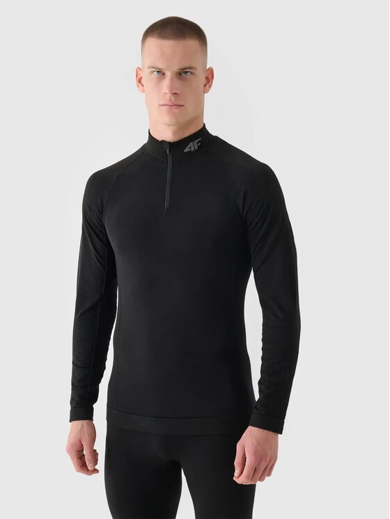 4F 4F Intimo termico pezzo sopra 4FWAW24USEAM197-20S Nero