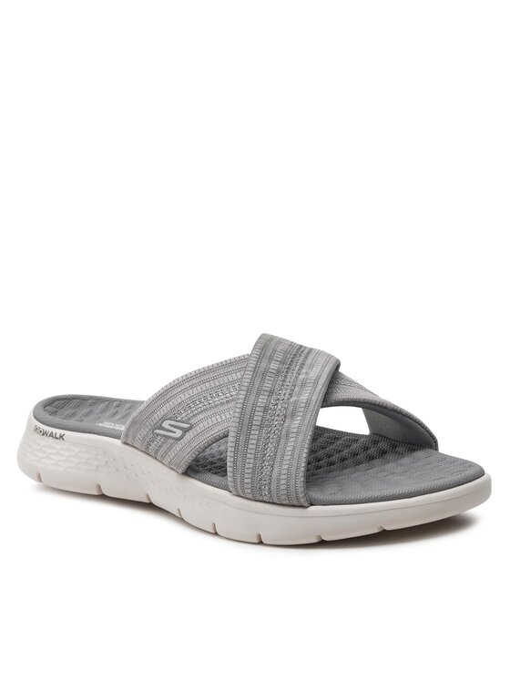 Skechers Skechers Şlapi Go Walk Flex Sandal-Impressed 141420/GRY Gri