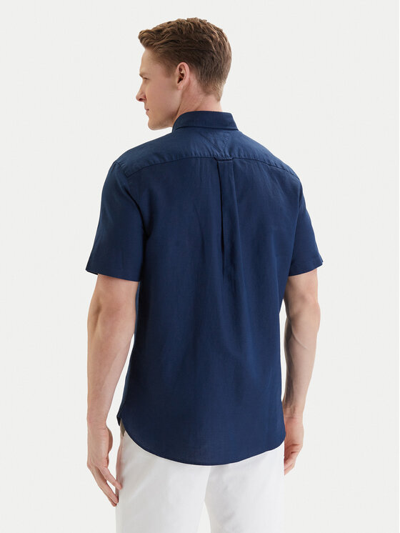 Tommy Hilfiger Tommy Hilfiger Koszula MW0MW42450 Granatowy Regular Fit