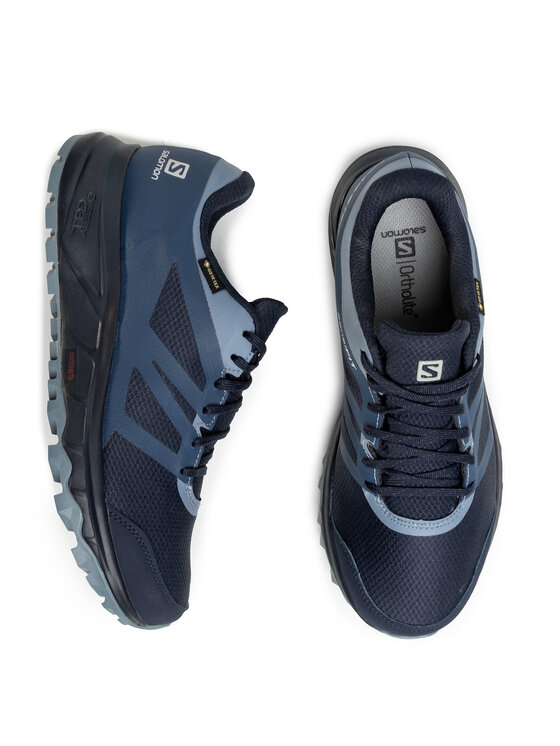 Salomon Salomon Маратонки за бягане Trailster 2 Gtx W GORE-TEX 409638 25 W0 Тъмносин