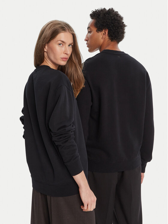 AMI PARIS AMI PARIS Felpa BFUSW035.730 Nero Regular Fit