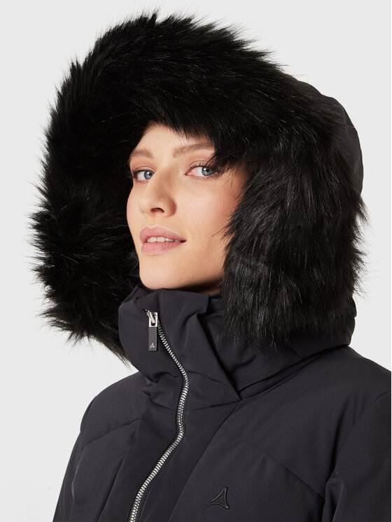 Schöffel Schöffel Kurtka narciarska Maribor 12747-00-23161 Czarny Regular Fit
