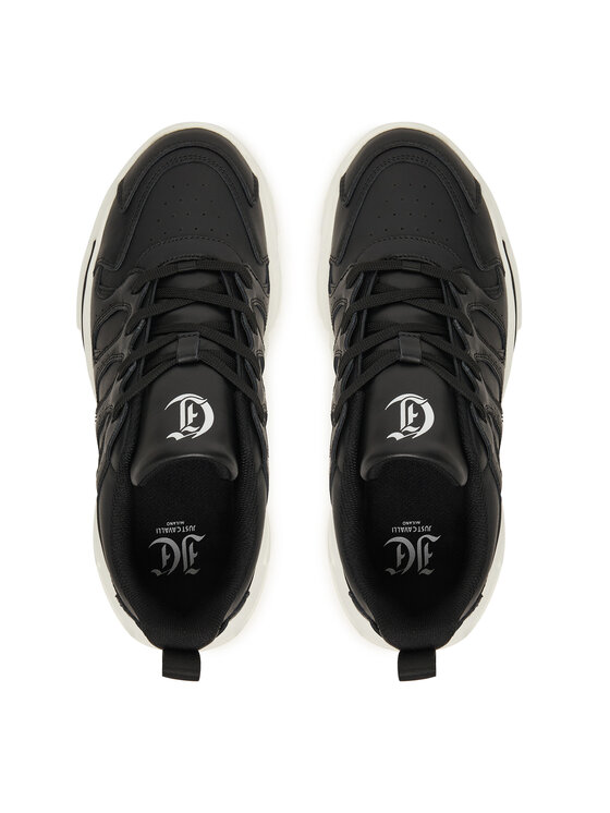 Just Cavalli Just Cavalli Sneakersy 79QA3SA3 ZPB57 Černá
