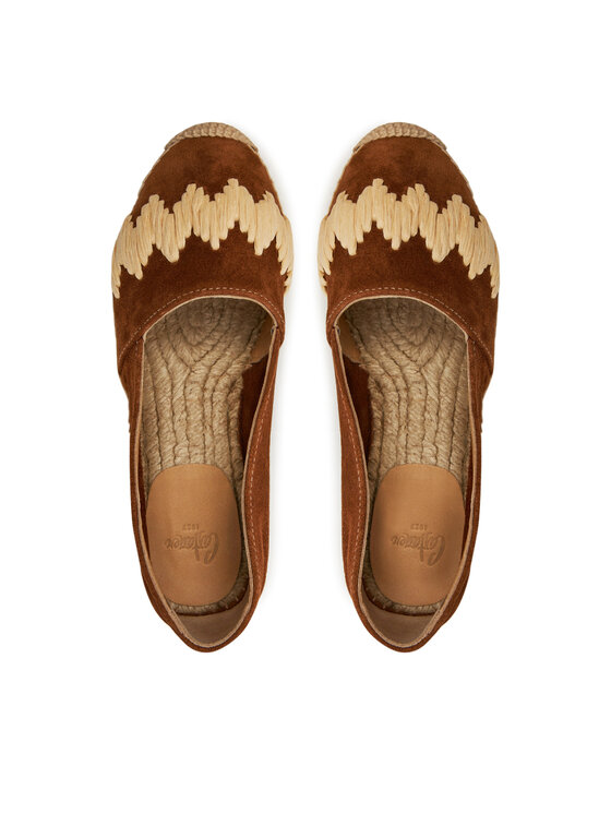 Castañer Castañer Espadrillas Karen/186 023461 Marrone