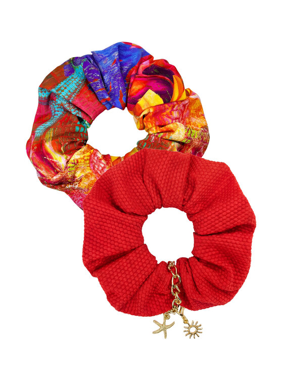 Feba Feba Set elastici per capelli ZESTAW ZG03 Rosso