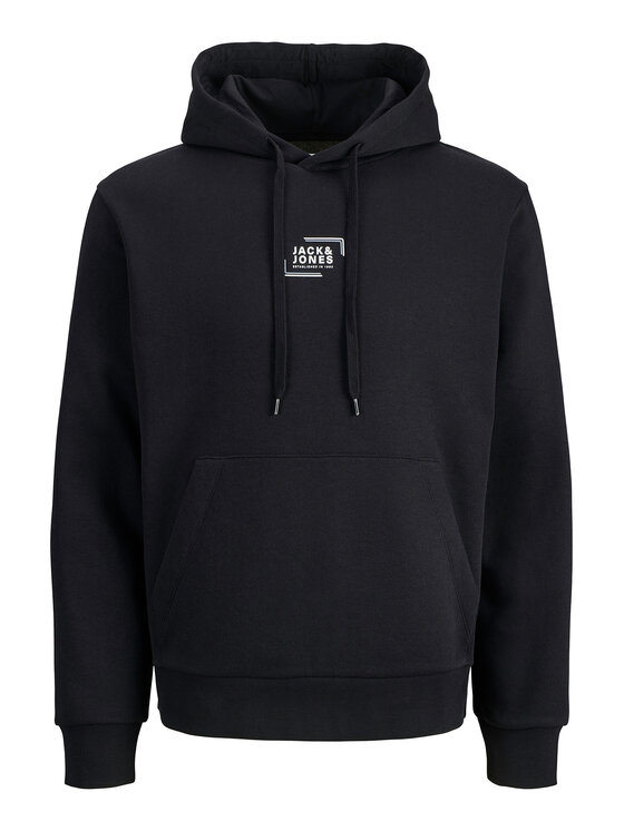 Jack & Jones Jack & Jones Majica dugih rukava Corp 12268422 Crna Regular Fit