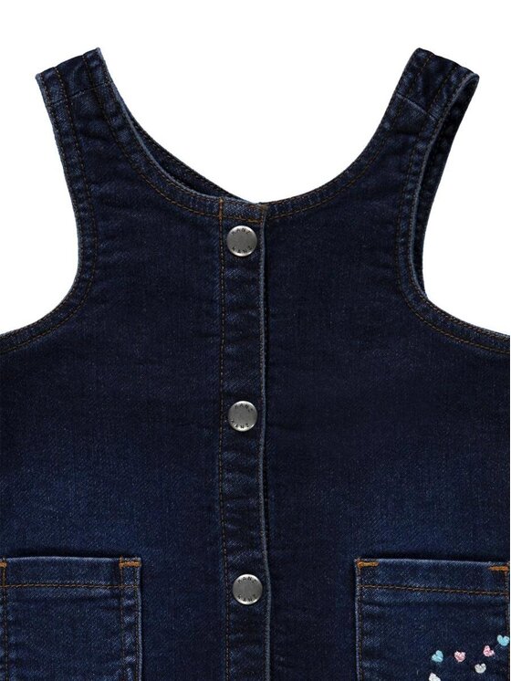 Kanz Kanz Sukienka codzienna 2242018-0013 Niebieski Basic Fit