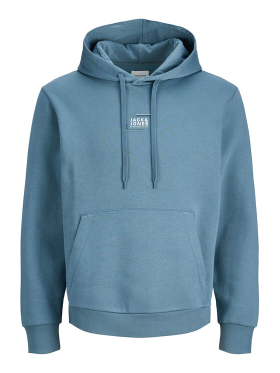Jack & Jones Jack & Jones Bluza Corp 12268422 Niebieski Regular Fit
