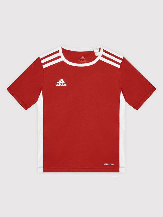 adidas Techniniai marškinėliai Entrada CF1050 Raudona Regular Fit