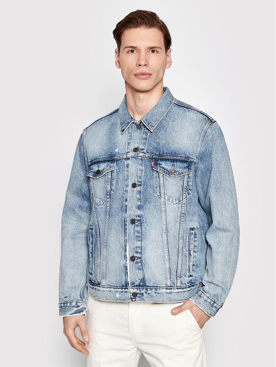 Levi's® Levi's® Traper jakna The Trucker 72334-0628 Plava Regular Fit