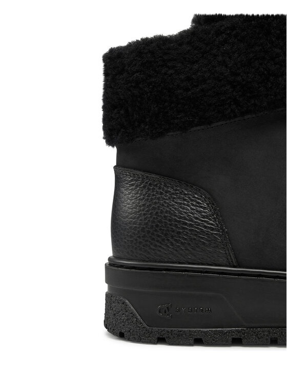 Pollini Pollini Μποτάκια SA21254H0LTOA00A Μαύρο