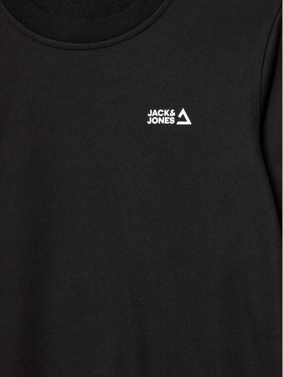 Jack & Jones Junior Jack & Jones Junior Bluza Basic 12263315 Czarny Standard Fit