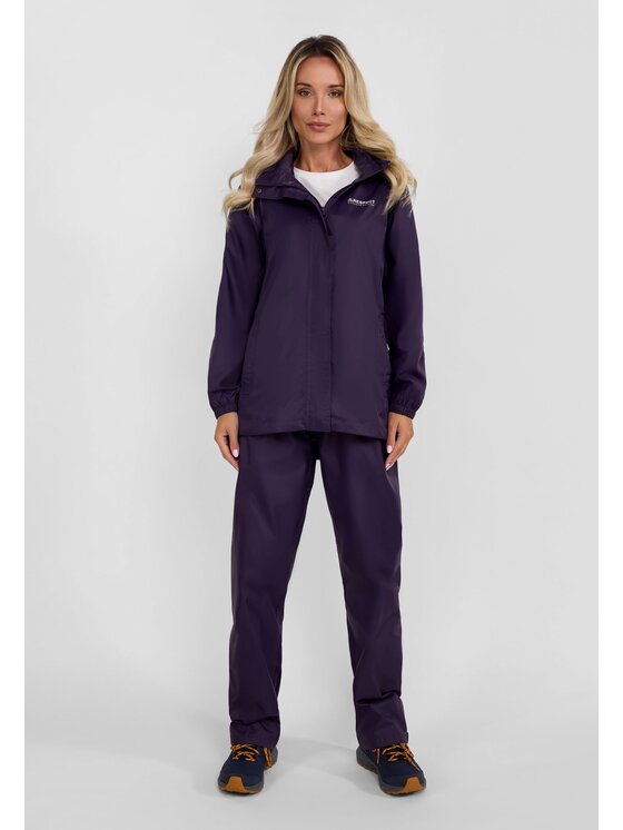 minoti minoti Spodnie przeciwdeszczowe 26LRPANT3 Fioletowy Regular Fit