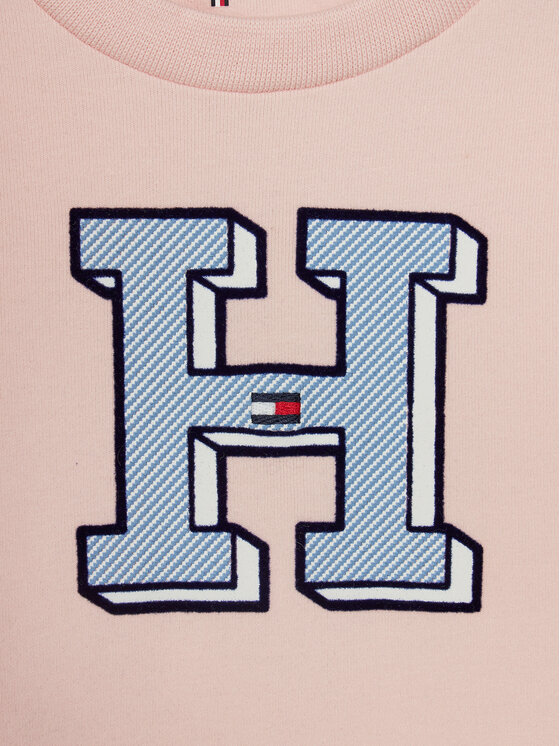 Tommy Hilfiger Tommy Hilfiger Тишърт Ithaca KN0KN01873 Розов Regular Fit