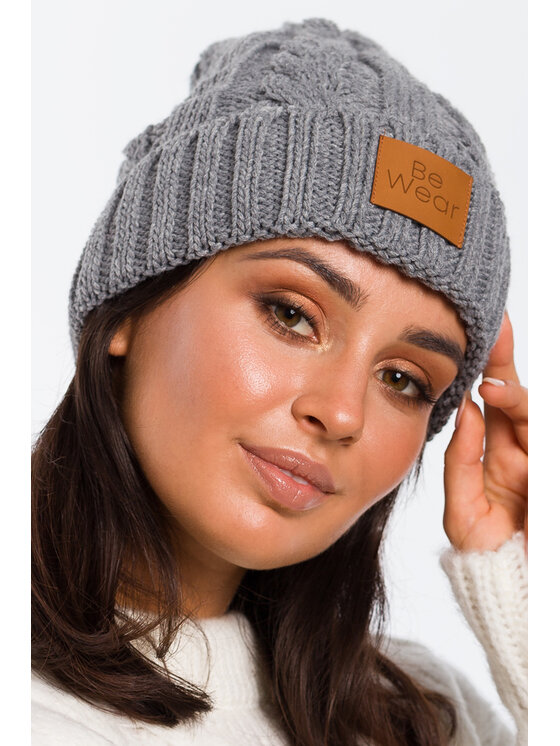 BeWear BeWear Czapka bk043 Szary