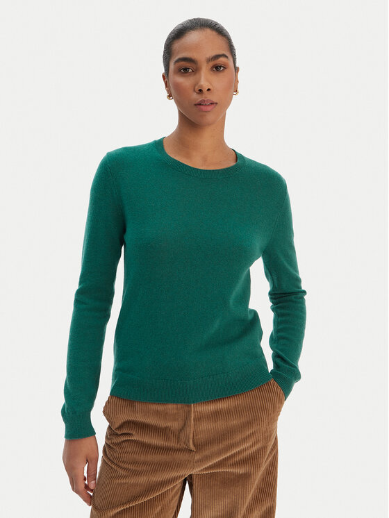 United Colors Of Benetton United Colors Of Benetton Džemper 1002D1K01 Zelena Regular Fit