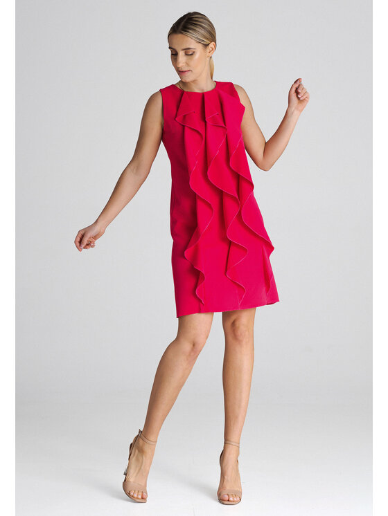 FIGL FIGL Vestito da giorno M1002 Viola Regular Fit