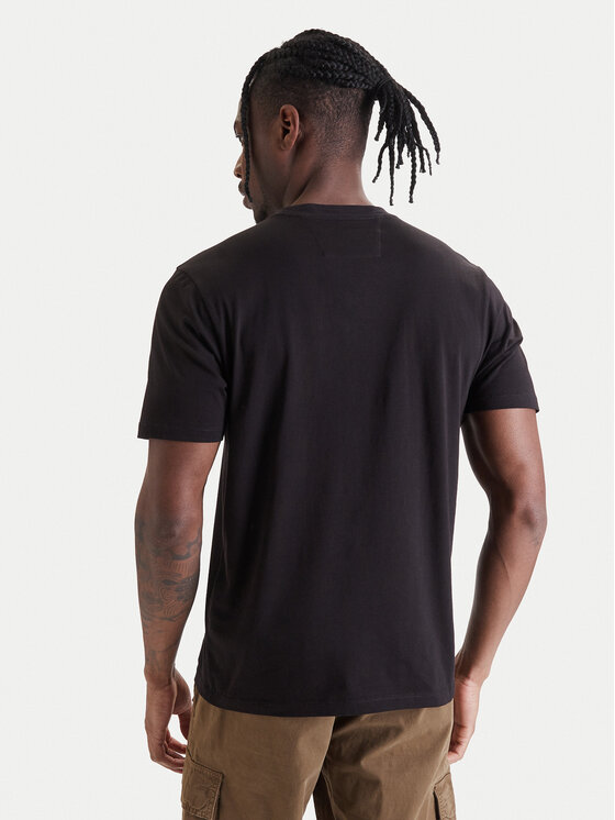 C.P. Company C.P. Company Marškinėliai 20CMTS085A005100W Juoda Regular Fit