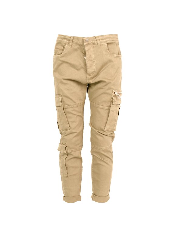 Xagon Xagon Pantaloni di tessuto P24032CR4034 Beige Slim Fit