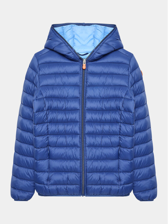 Save The Duck Geacă din puf Dony J30650B GIGA17 Albastru Regular Fit