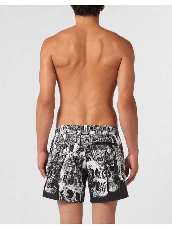 PHILIPP PLEIN PHILIPP PLEIN Kąpielówki 30471 Czarny