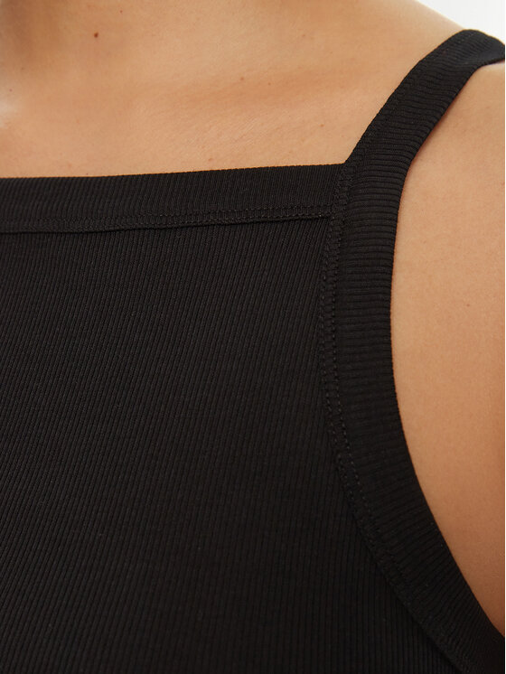 IVY OAK IVY OAK Top Klara Rose IO1100X2362 Črna Slim Fit