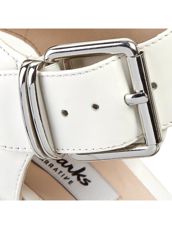 Clarks Sandales Rosalie Pose 261084574 Blanc Modivo