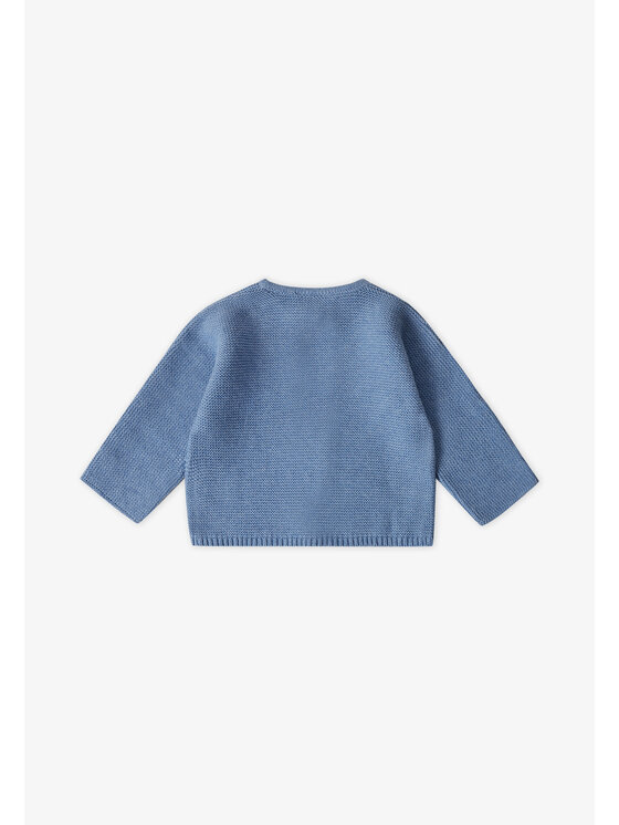Stellou & friends Stellou & friends Kardigan Knitted Cardigan Niebieski jasny Comfortable Fit