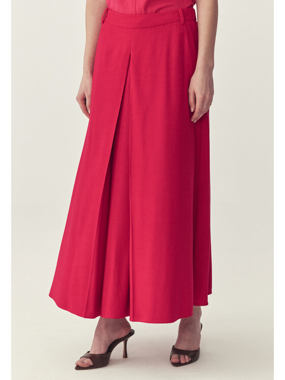 TATUUM TATUUM Midi sukňa TENERA 1 Sivá Flare Fit