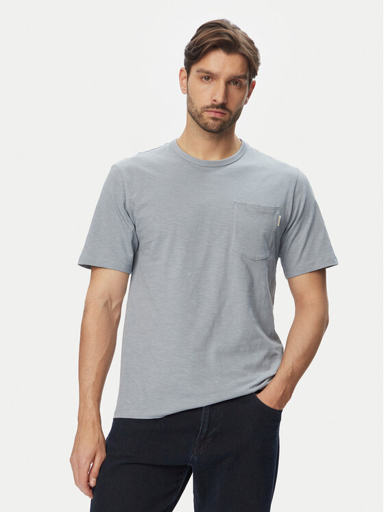 Jack & Jones Tricou Cassis 12295066 Albastru Regular Fit