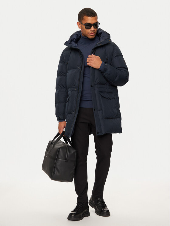 BOSS BOSS Зимно яке H-Condolo2 50525109 Тъмносин Regular Fit