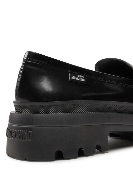 LOVE MOSCHINO LOVE MOSCHINO Лофери JA10255G1LJD0000 Чорний