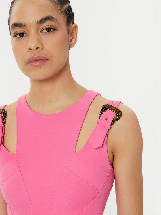 Versace Jeans Couture Versace Jeans Couture Abito da cocktail 78HAO913 N0356 Rosa Regular Fit