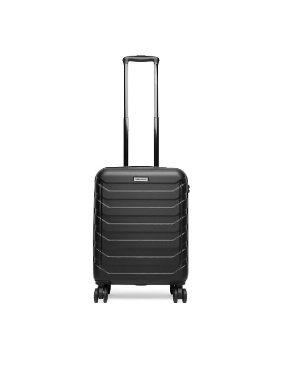 GINO ROSSI Walizka kabinowa CEO-GIN-S-001-05-BLACK Czarny